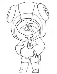 Brawl Stars Coloring Pages 8