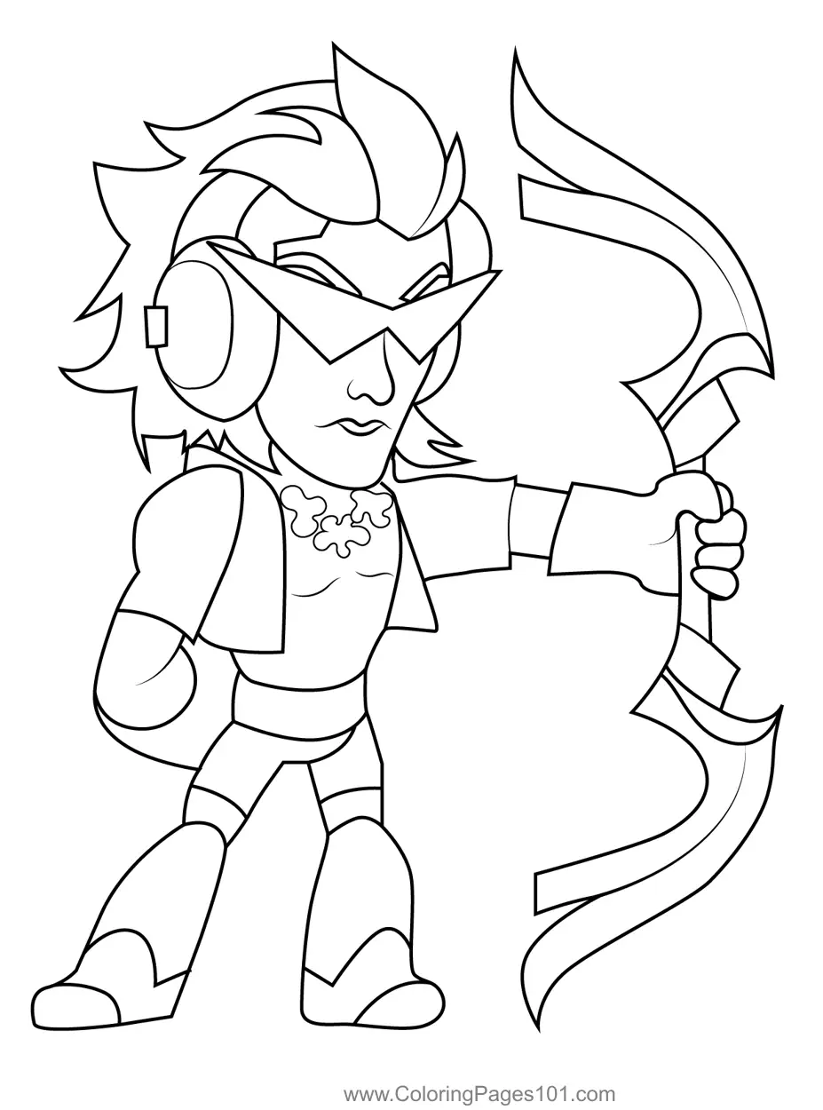 Brawlhalla Para Colorir 1