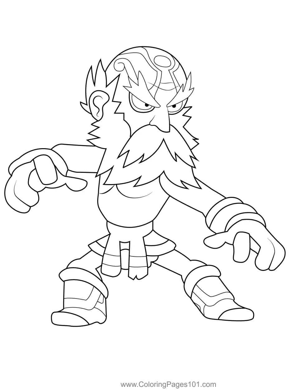 Brawlhalla Para Colorir 10