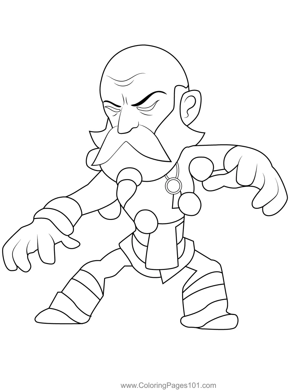 Brawlhalla Para Colorir 9