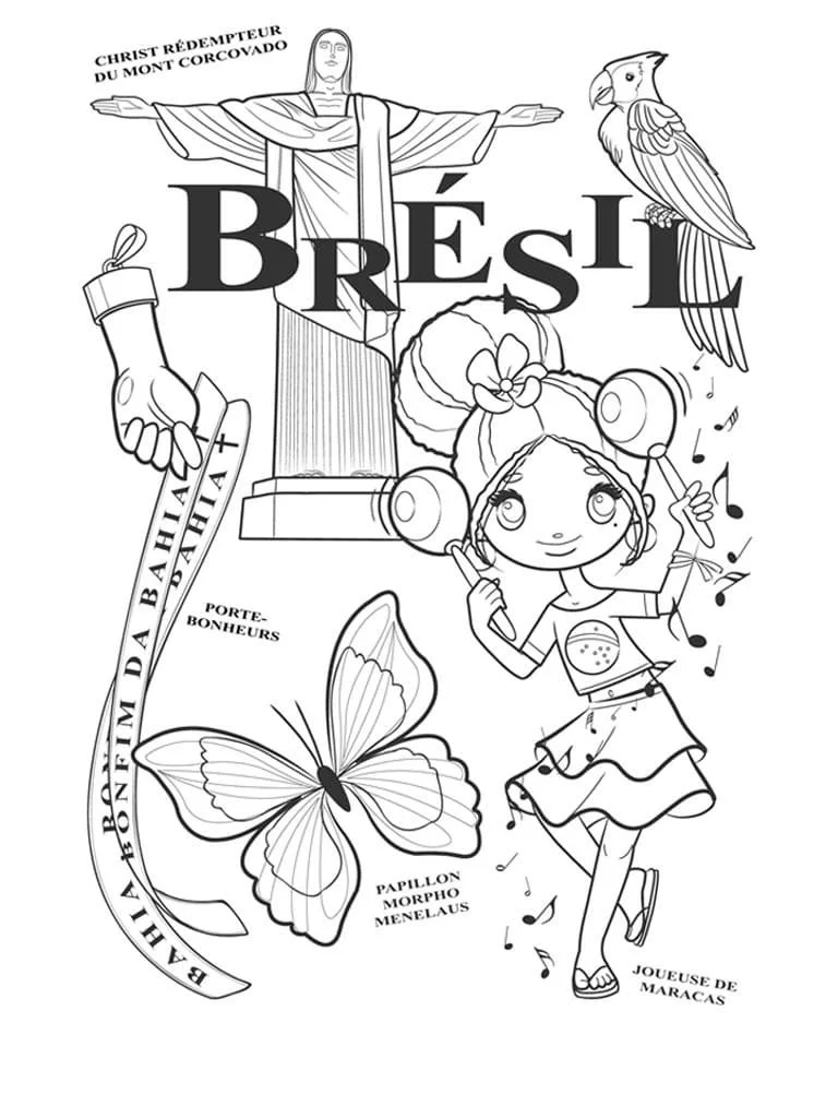 Brazil Coloring Pages 10