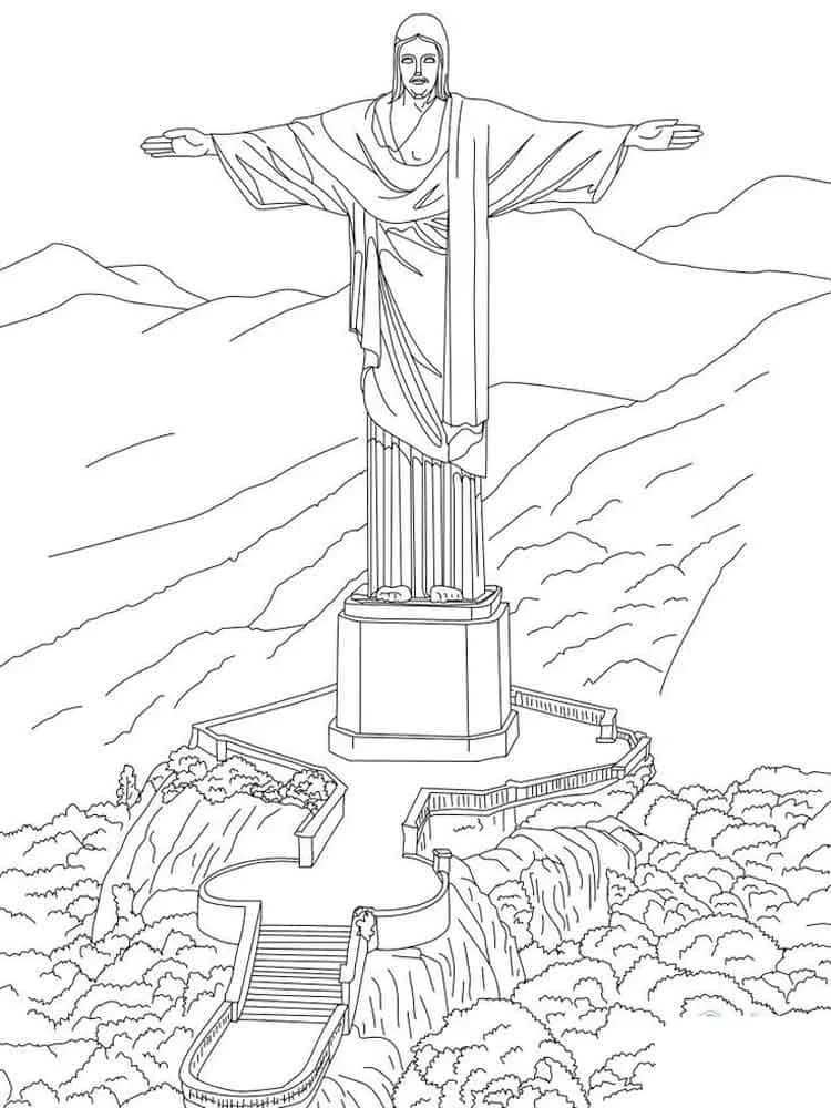 Desenhos de Brasil Para Colorir 29