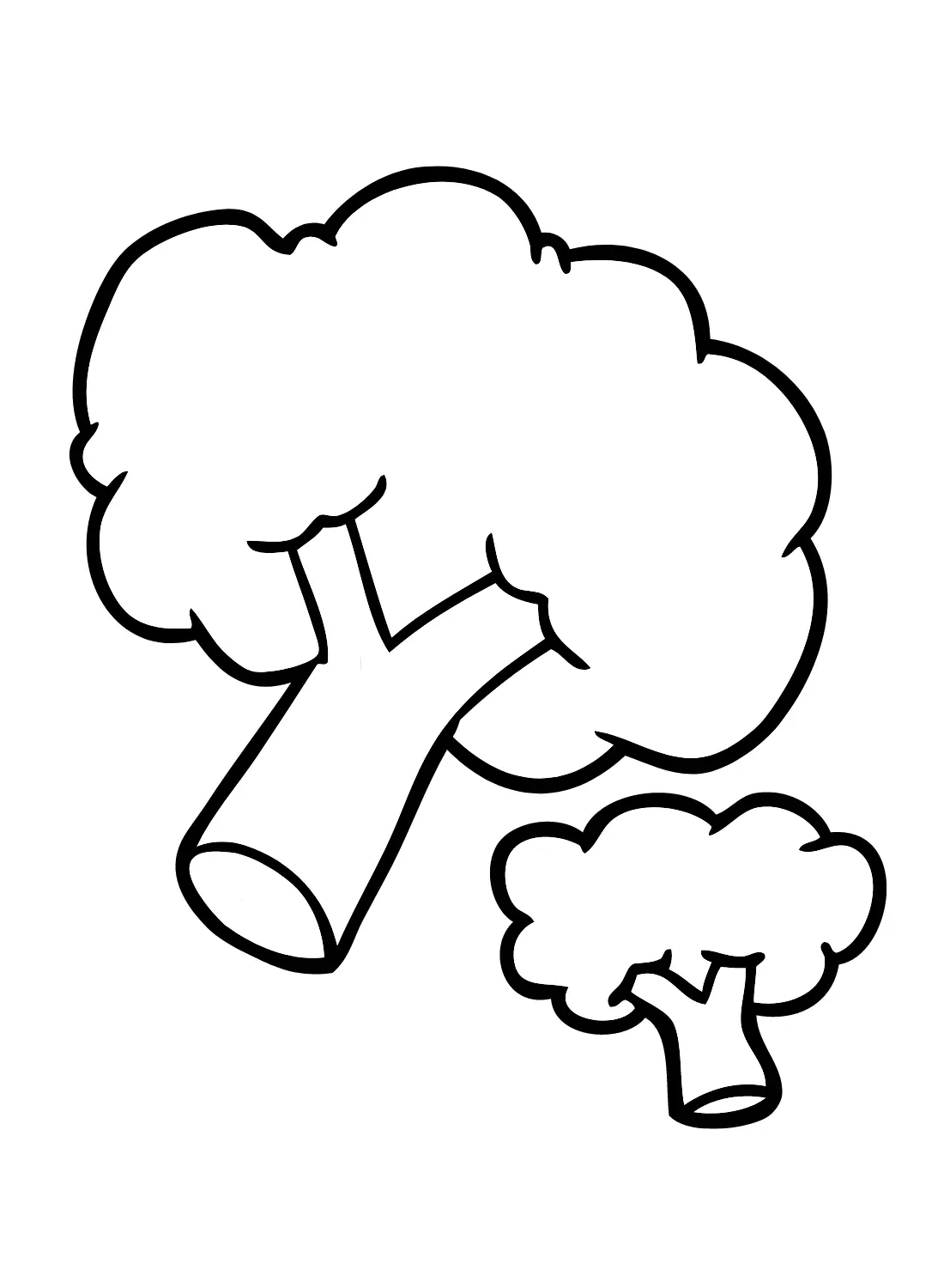 Broccoli Coloring Pages 15