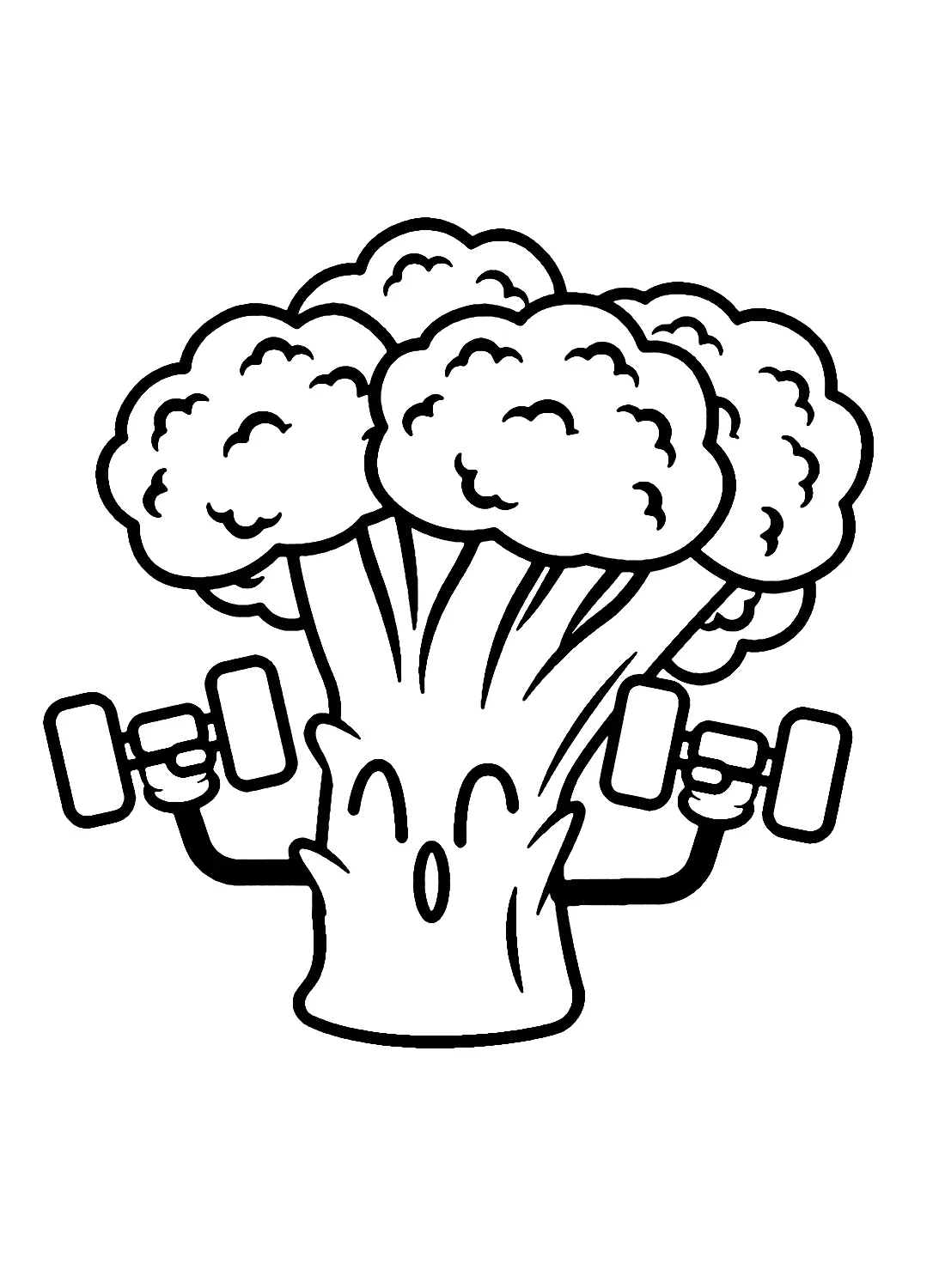 Broccoli Coloring Pages 17