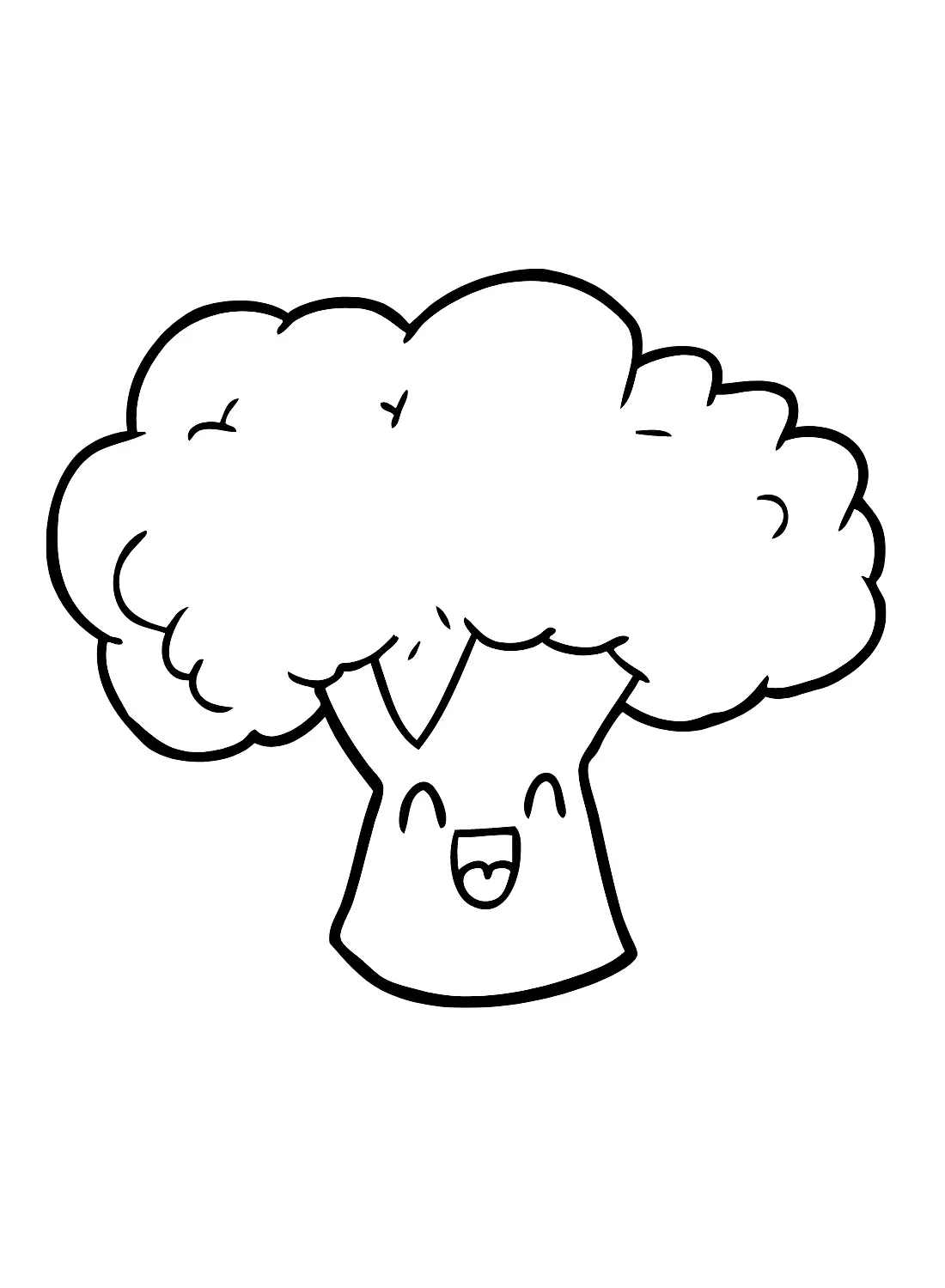 Broccoli Coloring Pages 21