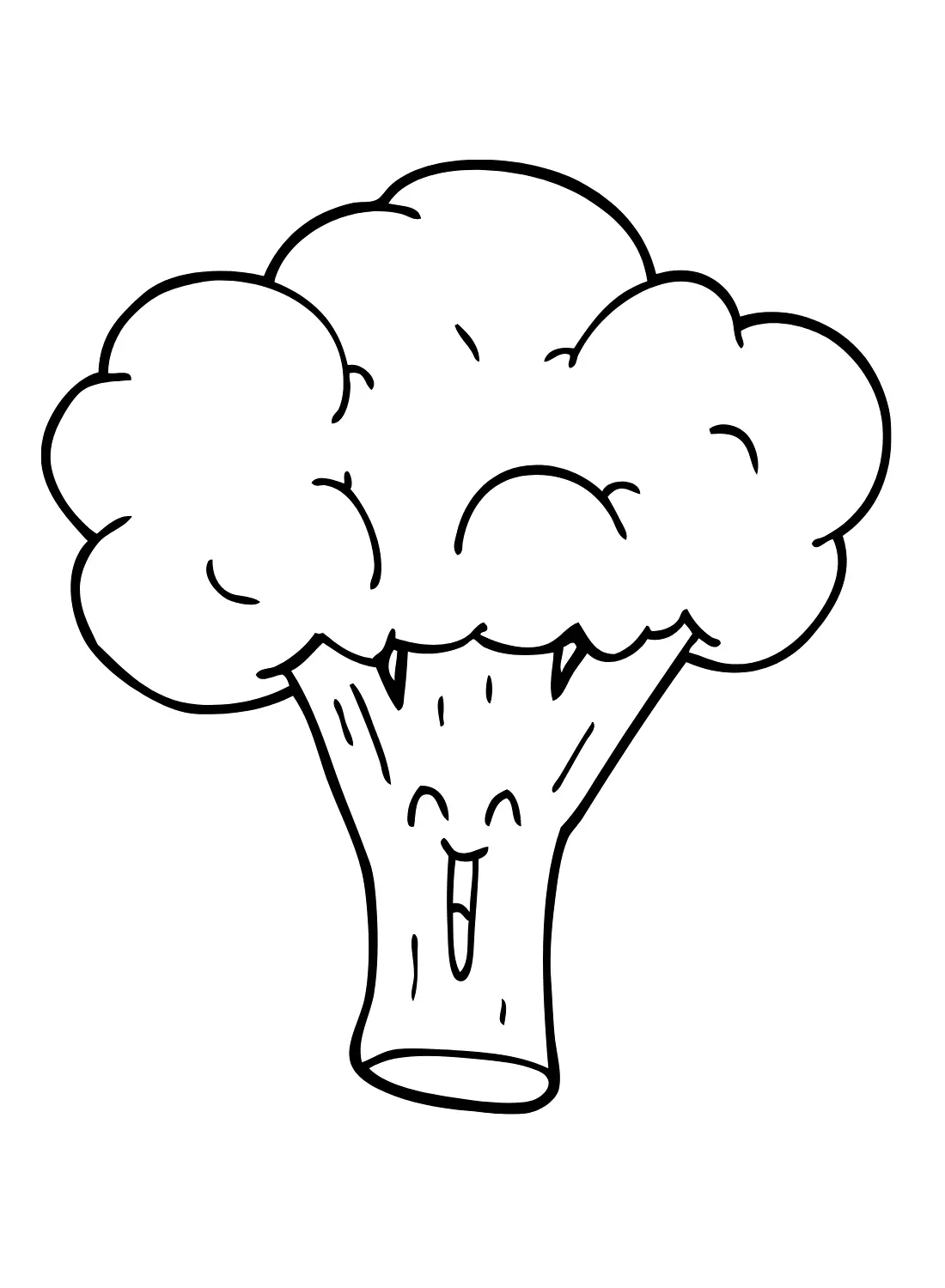 Broccoli Coloring Pages 24