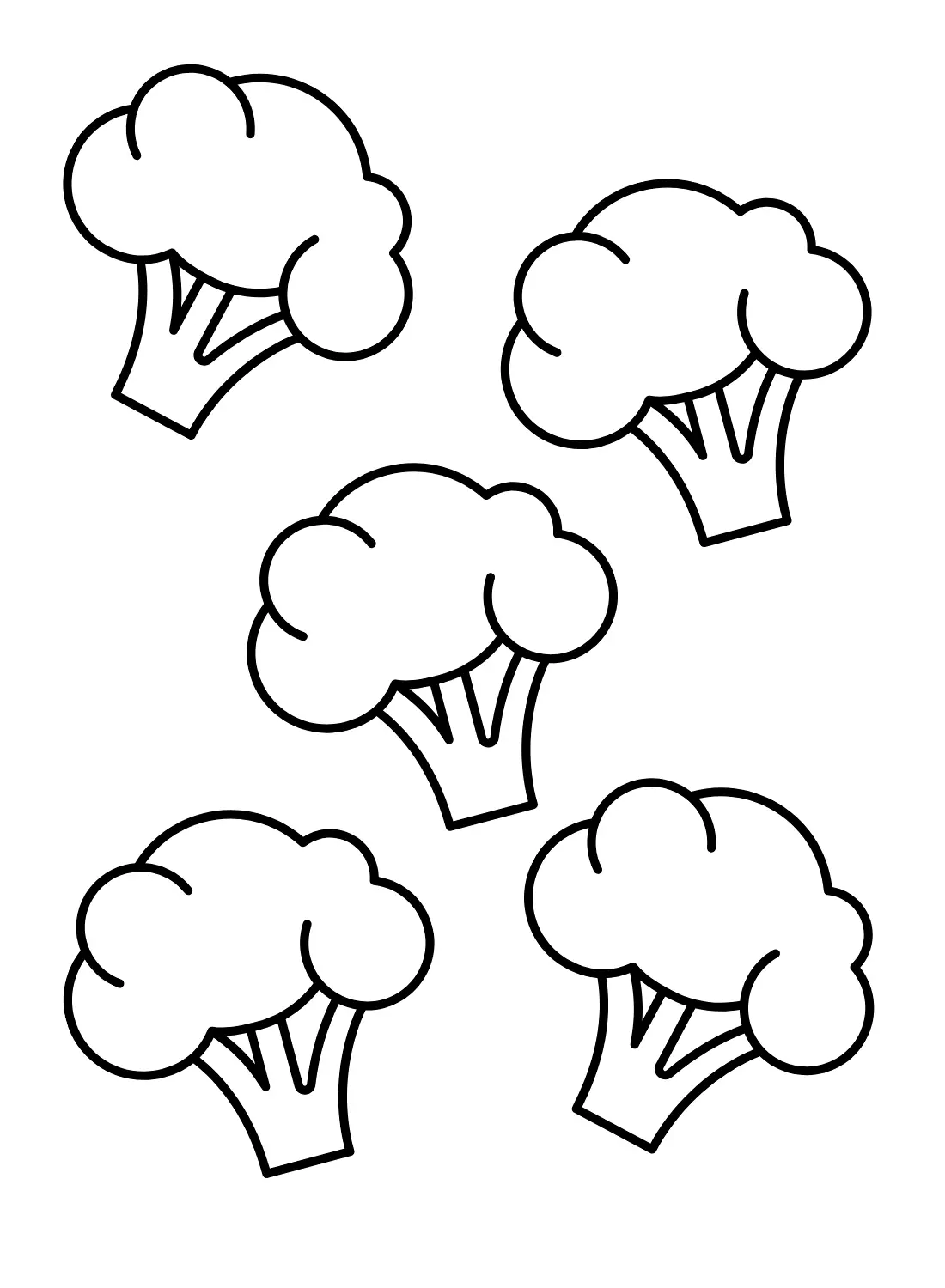 Broccoli Coloring Pages 34