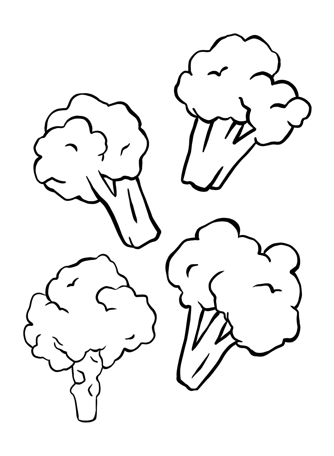 Broccoli Coloring Pages 38