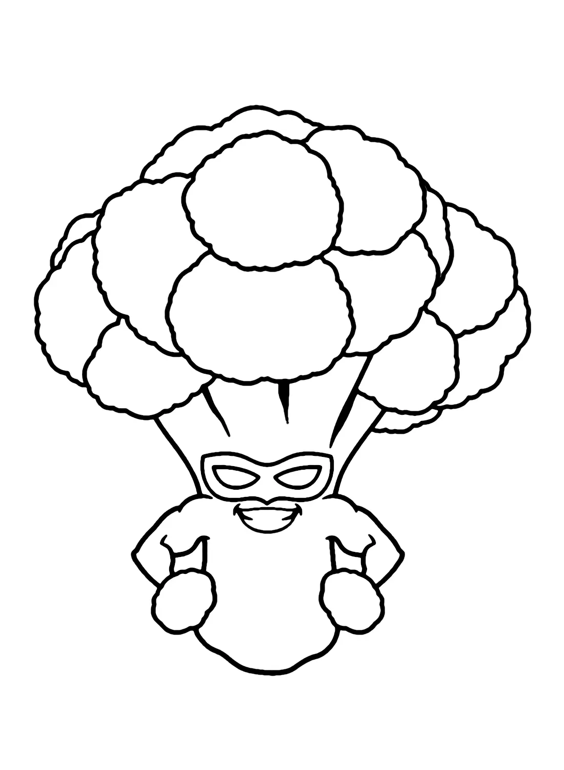 Broccoli Coloring Pages 43