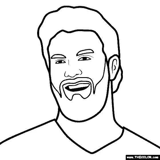 Bryce Harper Coloring Pages 1