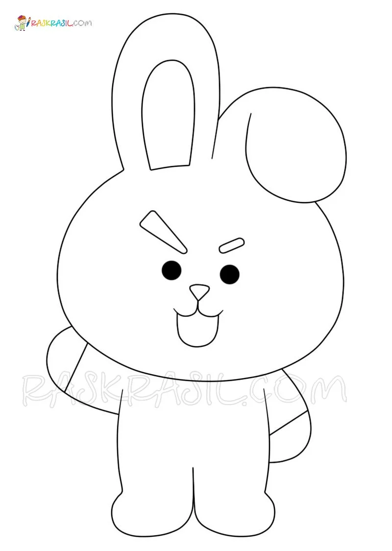 BT21 Para Colorir 13