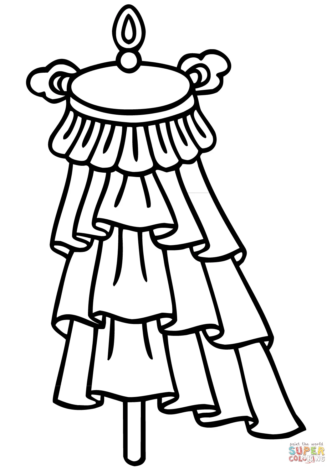 Buddhism coloring pages 18