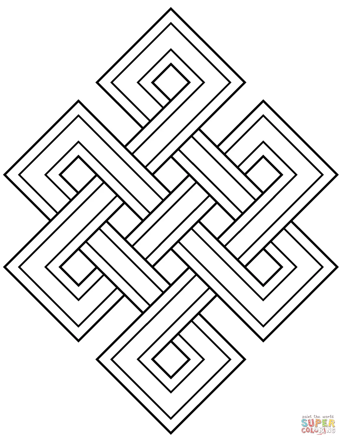 Buddhism coloring pages 26