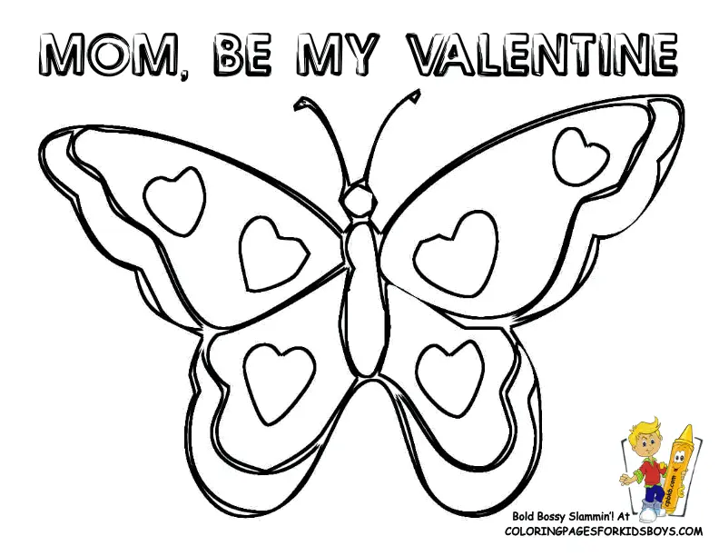 Butterfly Coloring Pages 12