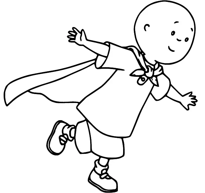 Caillou Coloring Pages 25