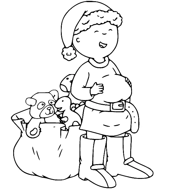 Caillou Coloring Pages 29