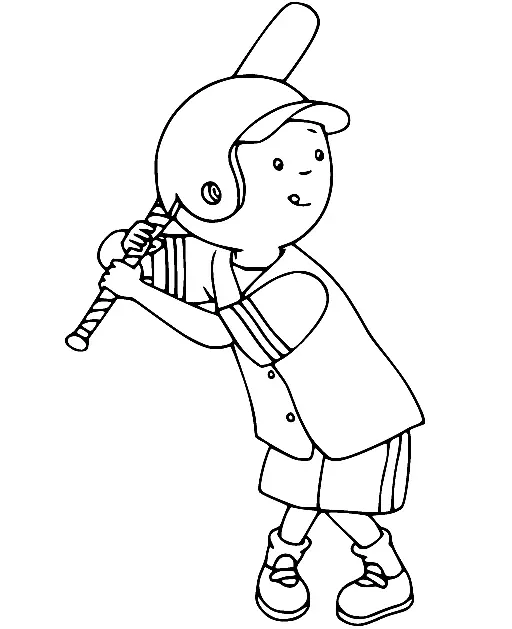 Caillou Coloring Pages 47