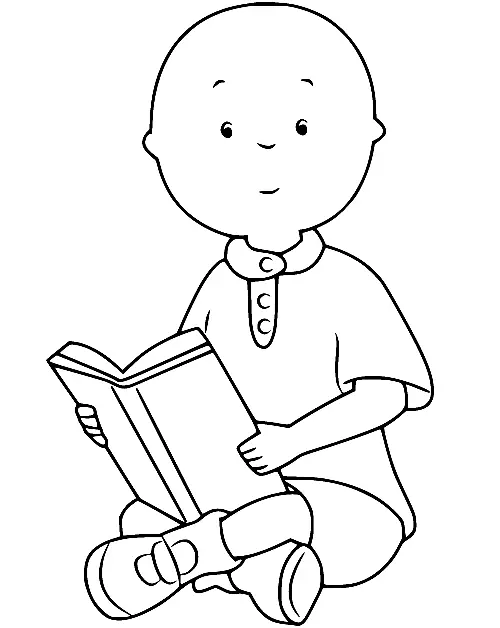 Caillou Coloring Pages 61