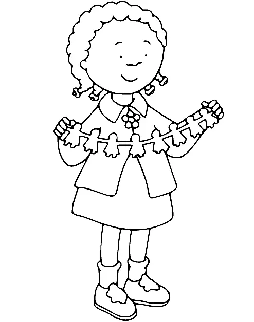 Caillou Coloring Pages 93