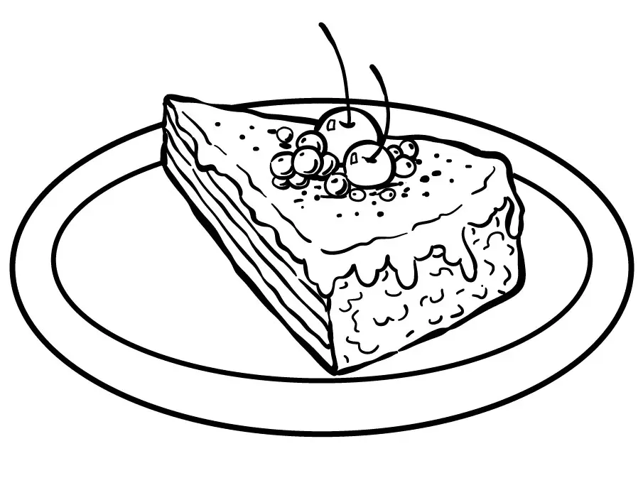 Desenhos de Cake Para Colorir 52