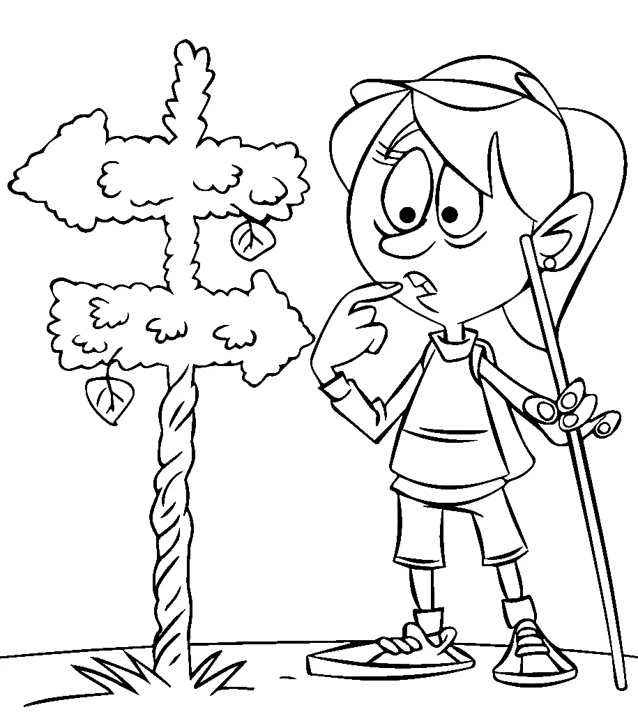 Camping Coloring Pages 39