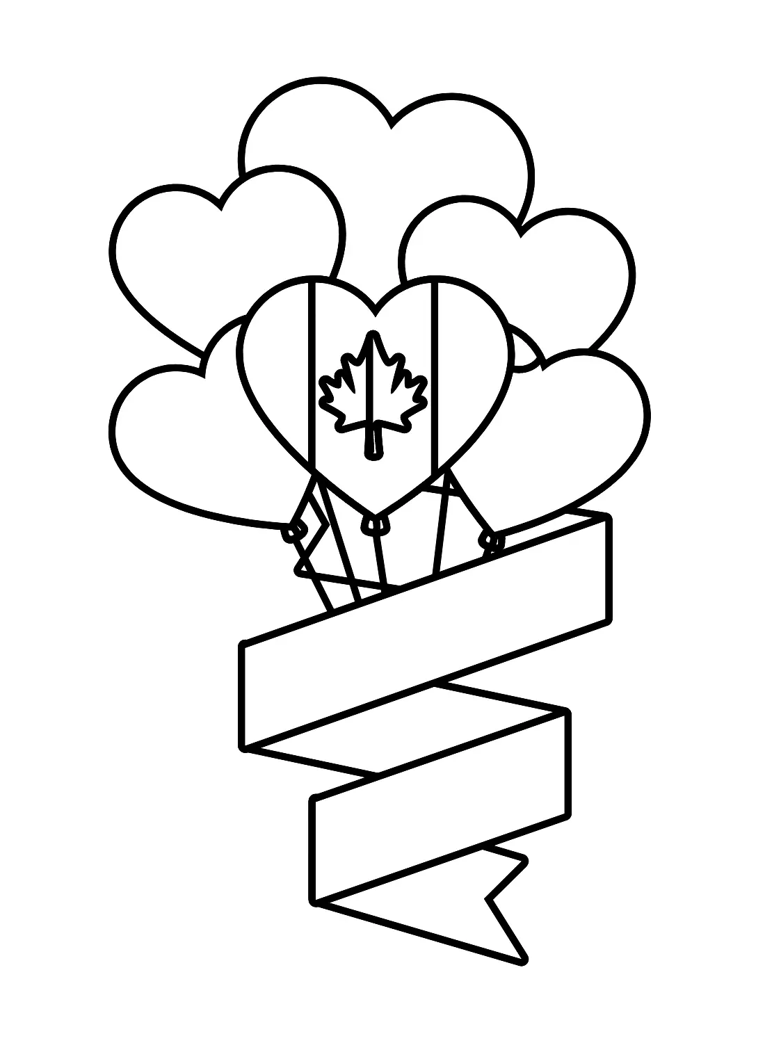 Canada Coloring Pages