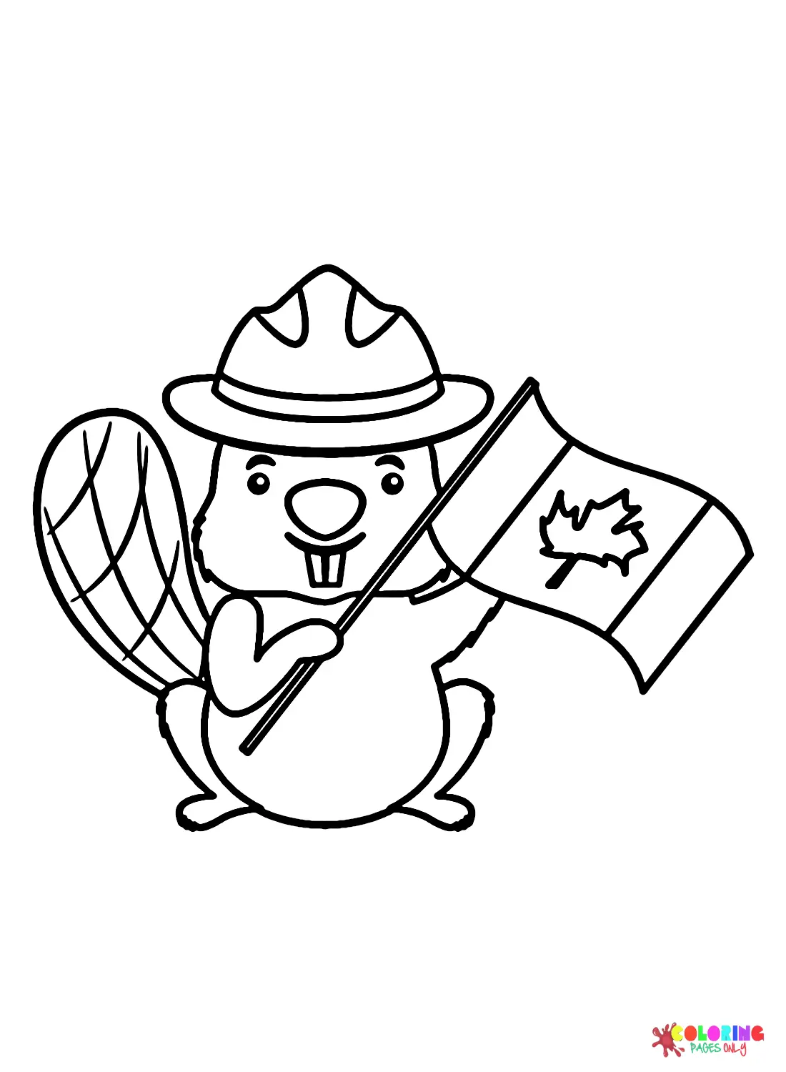 Canada Day Coloring Pages