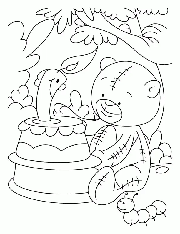 Candles Coloring Pages