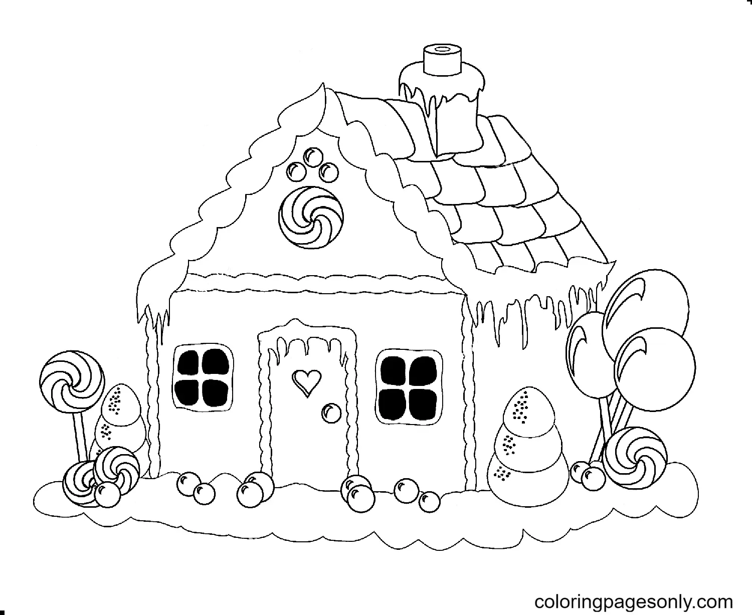 Candy Coloring Pages 27