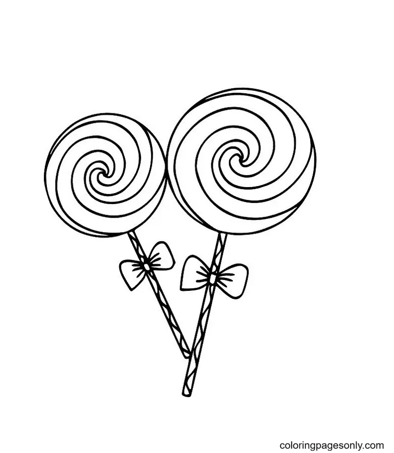 Candy Coloring Pages 28