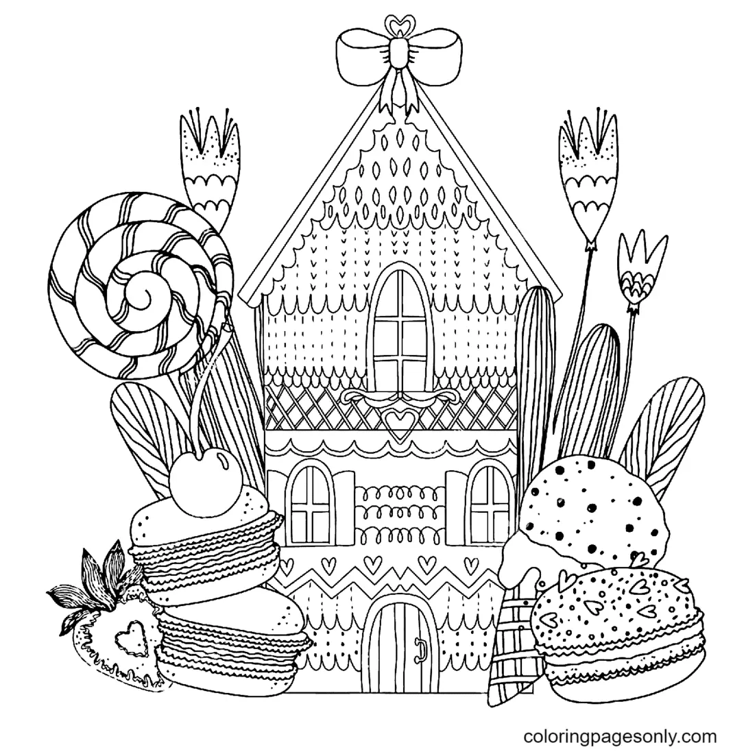 Candy Coloring Pages 36