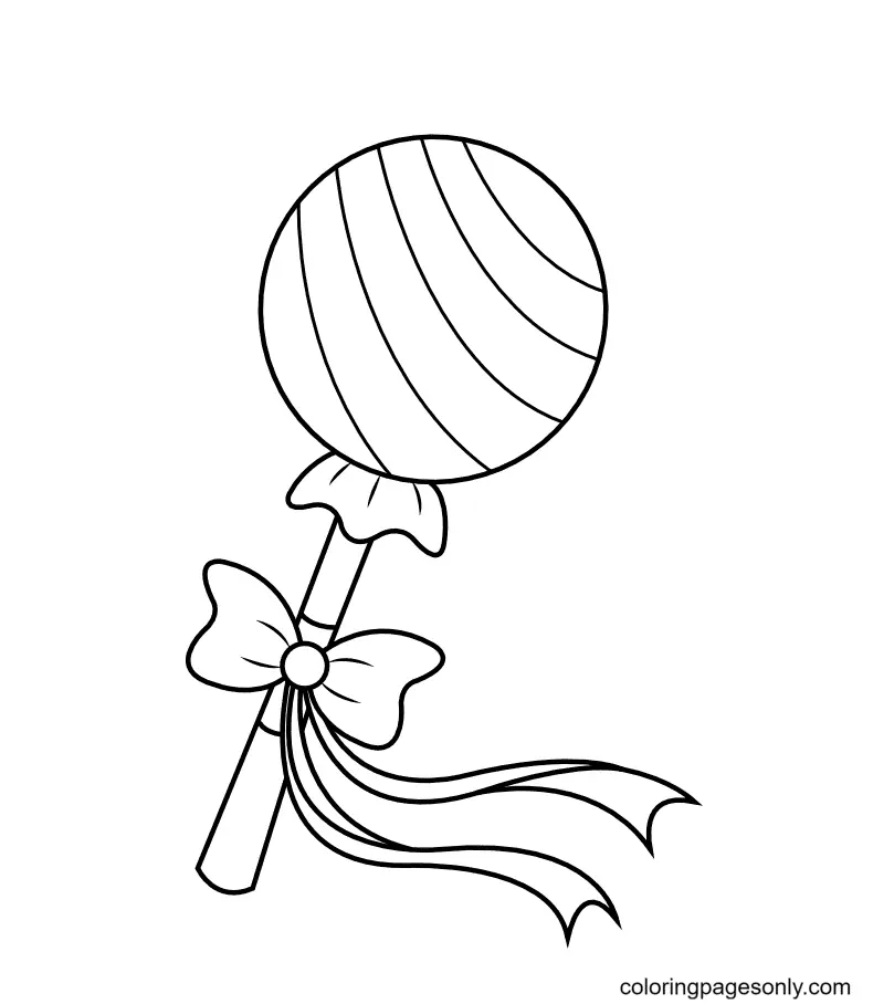 Candy Coloring Pages 47