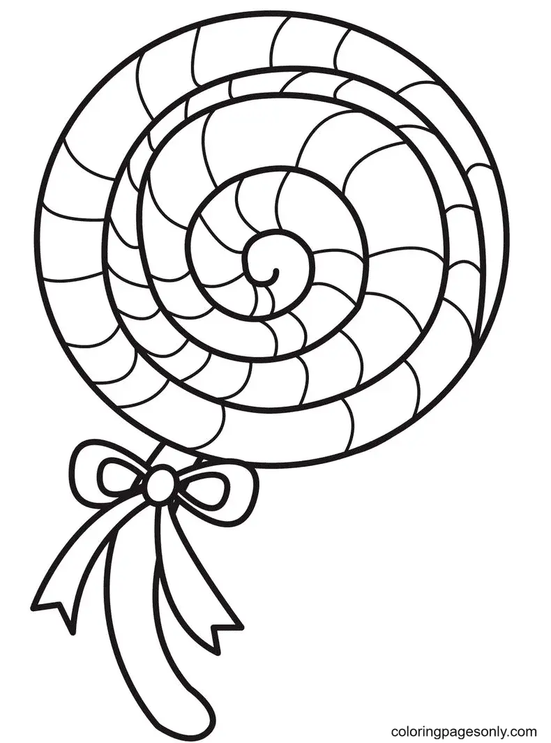 Candy Coloring Pages 61