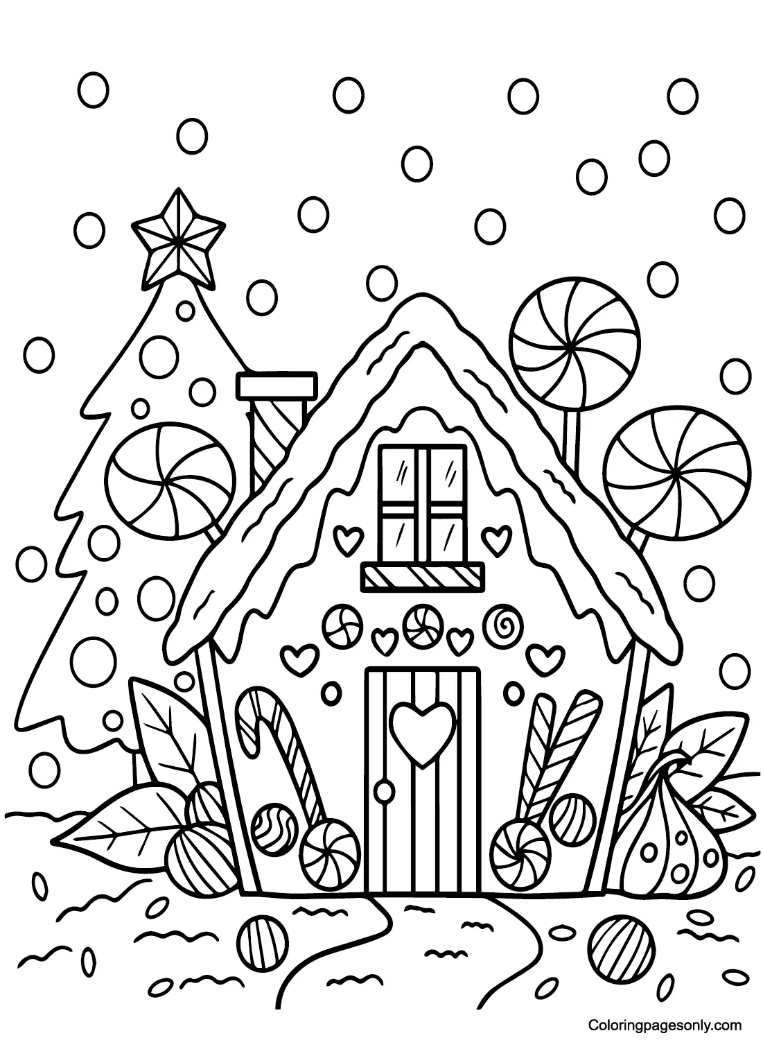 Candyland Coloring Pages 18