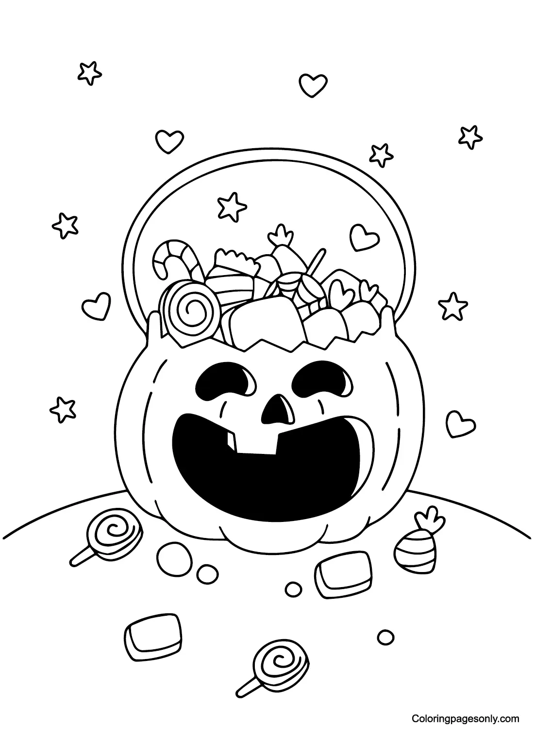 Candyland Coloring Pages 27