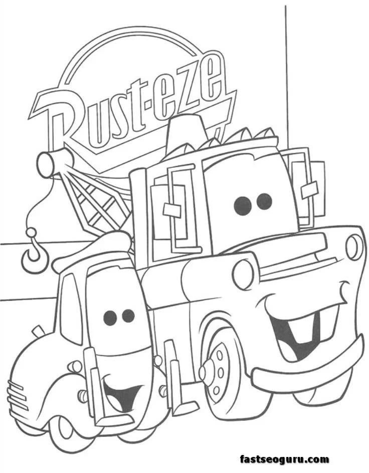 Car Coloring Pages 100