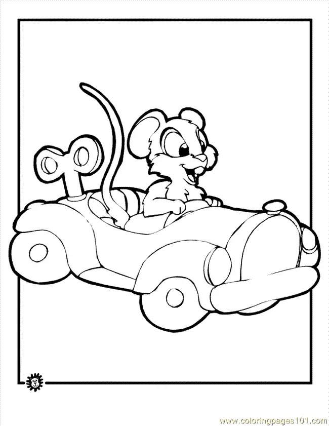 Car Coloring Pages 111