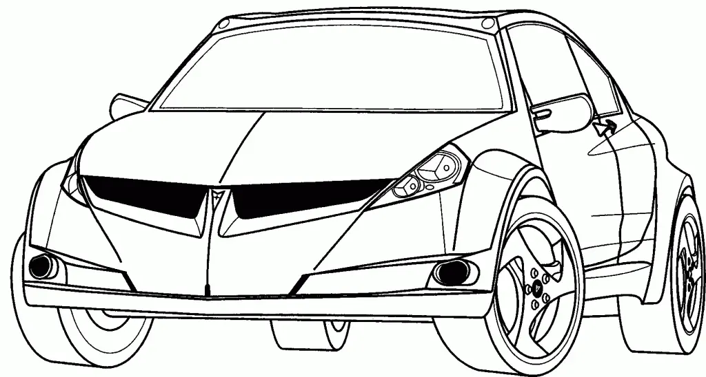 Car Coloring Pages 117