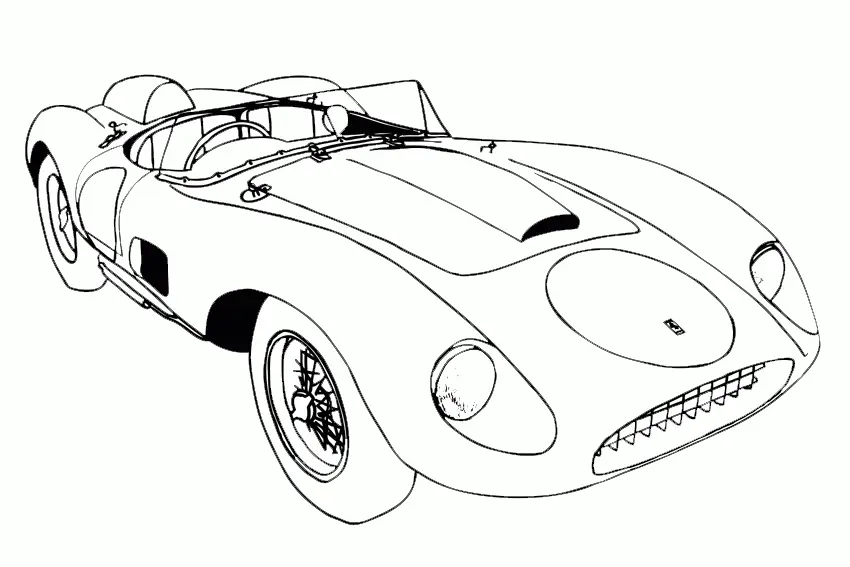 Car Coloring Pages 129