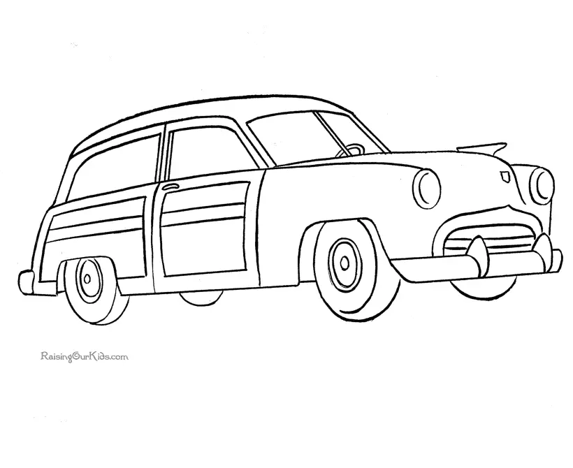 Car Coloring Pages 130