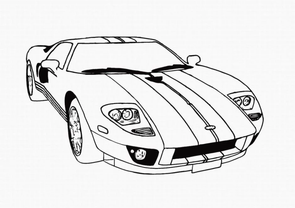 Car Coloring Pages 90