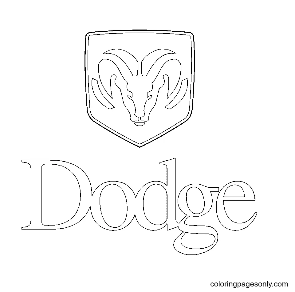 Auto-Logo Ausmalbilder 69