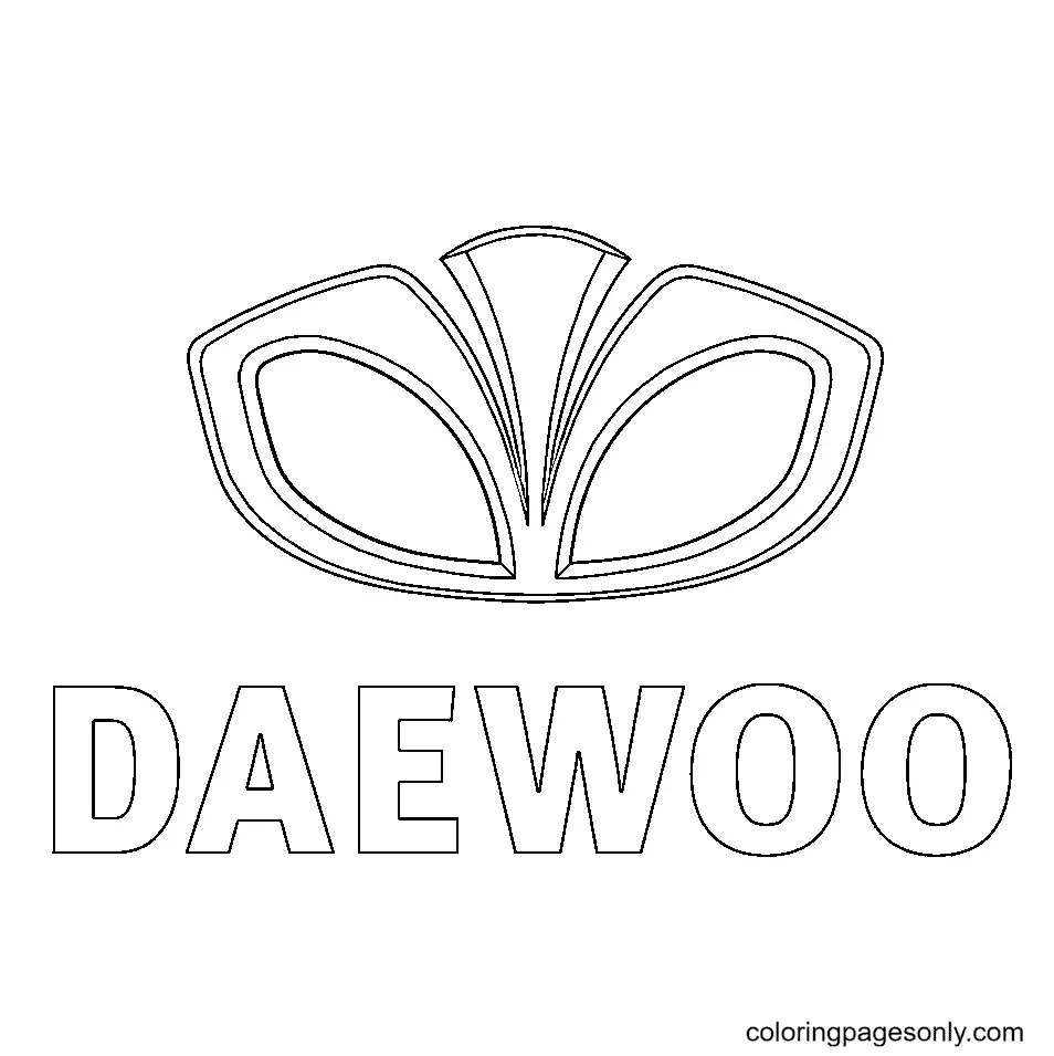 Car Logo Coloring Pages 87