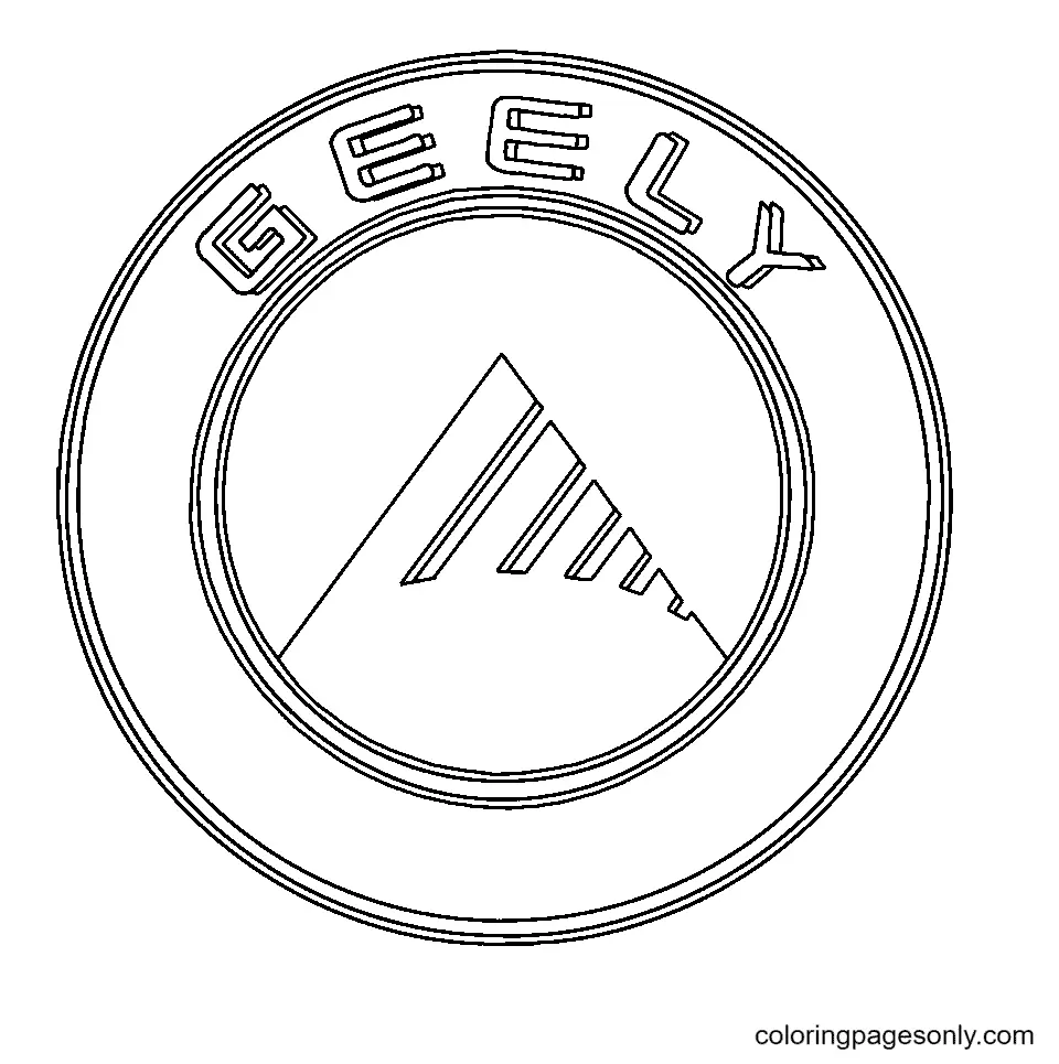Auto-Logo Ausmalbilder 92