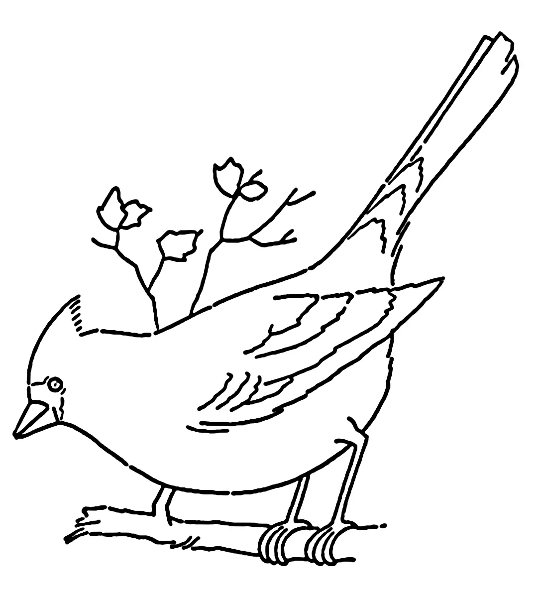 Cardinal Coloring Pages 23