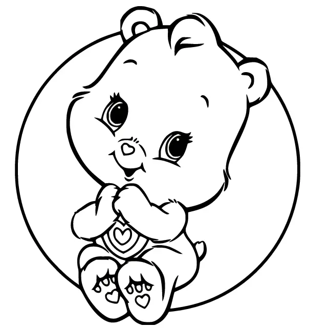 Care Bears Coloring Pages 14