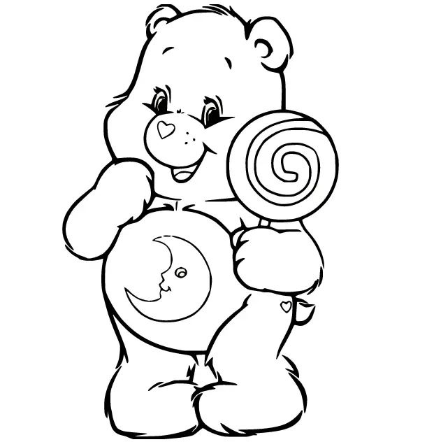 Care Bears Coloring Pages 23