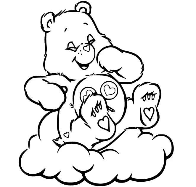 Care Bears Coloring Pages 31