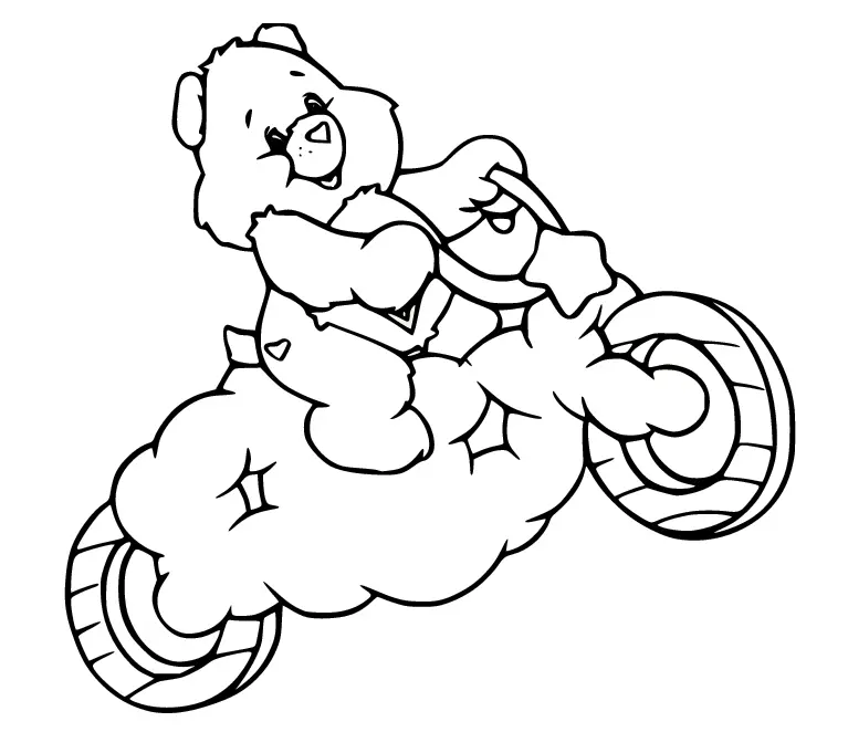 Care Bears Coloring Pages 36