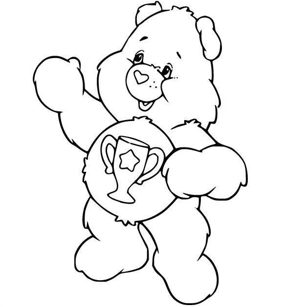 Care Bears Coloring Pages 47